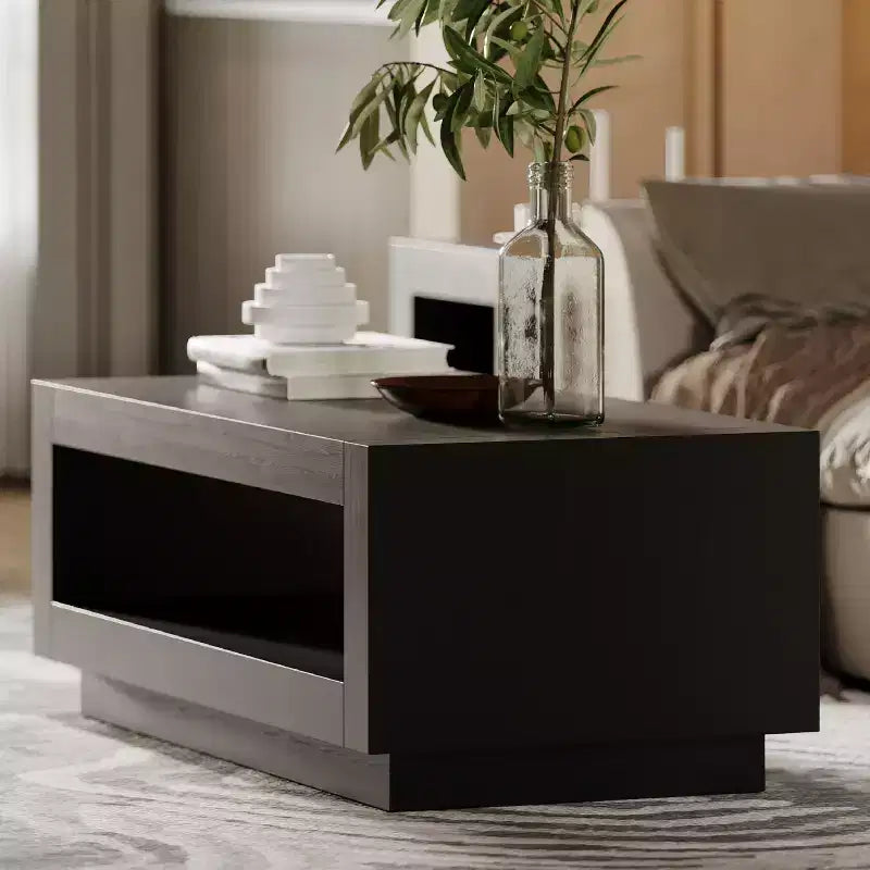 4 Drawers Chest Nightstand - Storage for Closet, Home, College Dorm - Features Steel Frame, Wood Top, & Fabric Bins