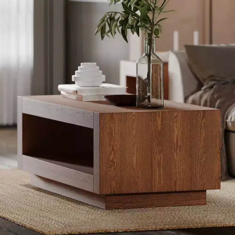 4 Drawers Chest Nightstand - Storage for Closet, Home, College Dorm - Features Steel Frame, Wood Top, & Fabric Bins
