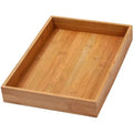 YBM HOME Bamboo Drawer Organizer Storage Box for Kitchen Drawer, Junk Drawer, Office, Bedroom, Children Room, Craft, Sewing, and Bathroom, Pack of 12