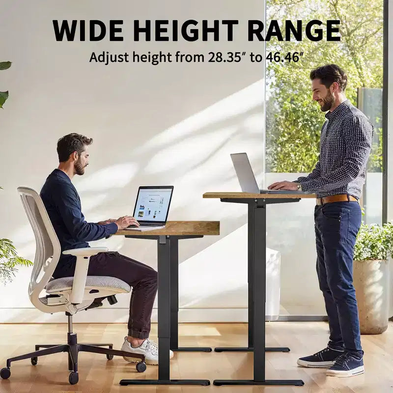 inch Electric Lift Desk, Adjustable Height Ergonomic Electric Office Standing Desk