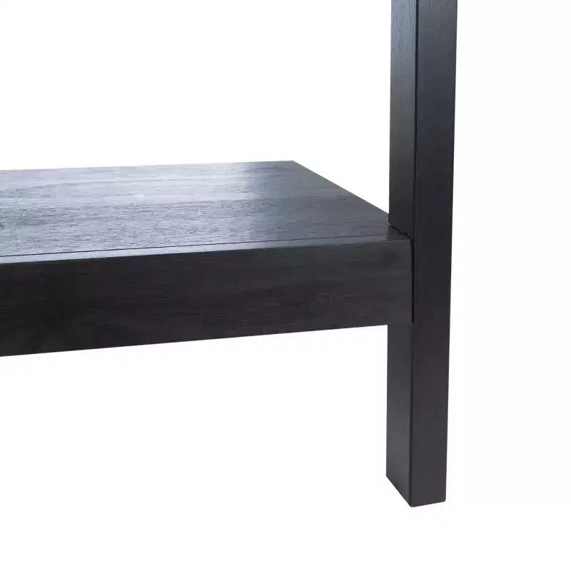 5 Tier Leaning Etagere Bookshelf