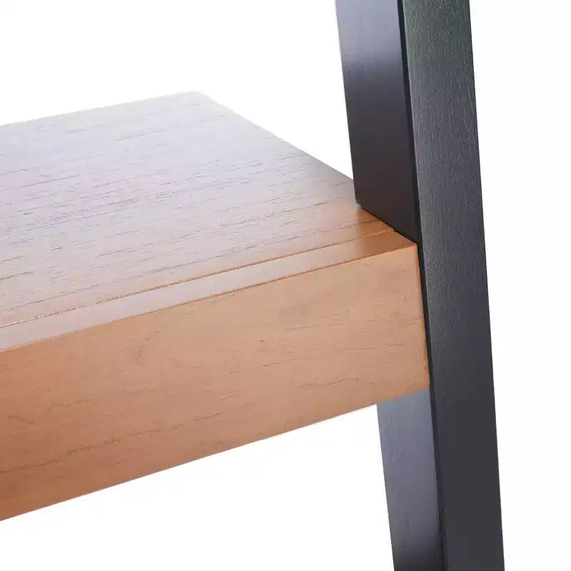 5 Tier Leaning Etagere Bookshelf