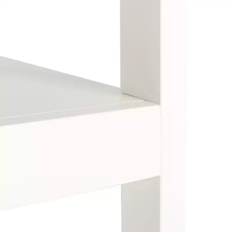 5 Tier Leaning Etagere Bookshelf