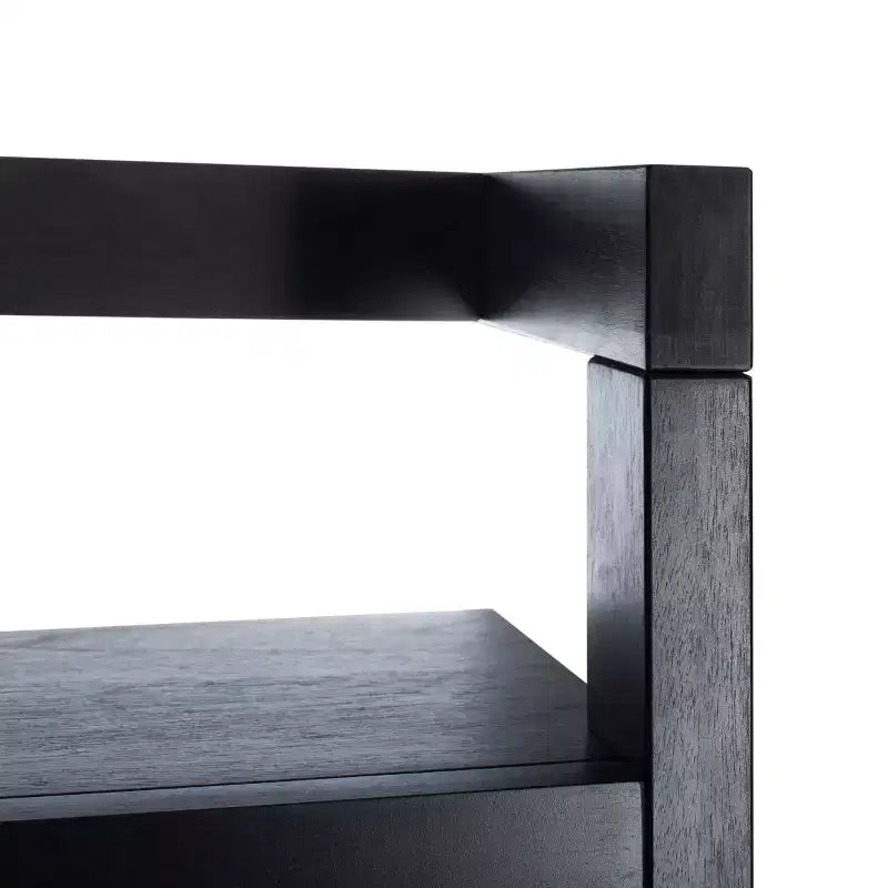 5 Tier Leaning Etagere Bookshelf